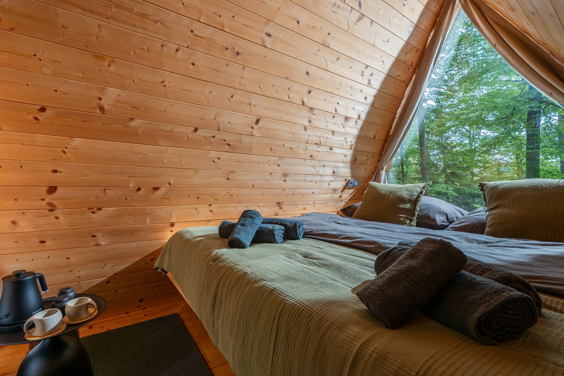 Cabin 2 — warm wooden interior